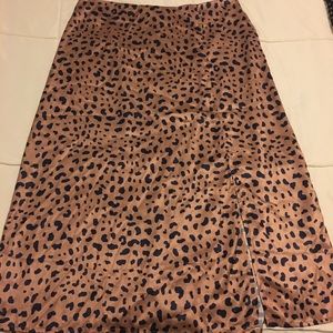 Cheetah Print Skirt